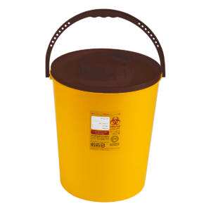 brown sharps container Cc