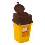 brown sharps container RC plus