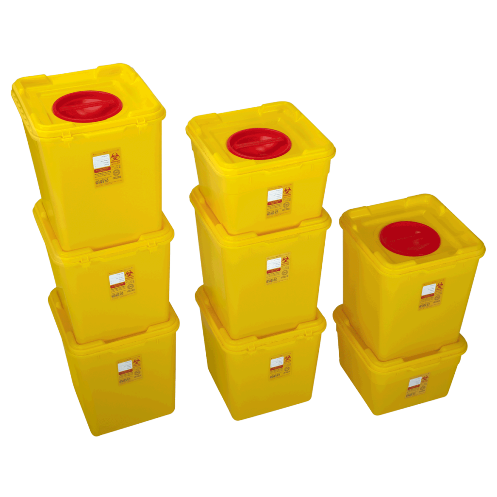 Sharps container Rb 25 L Medpip