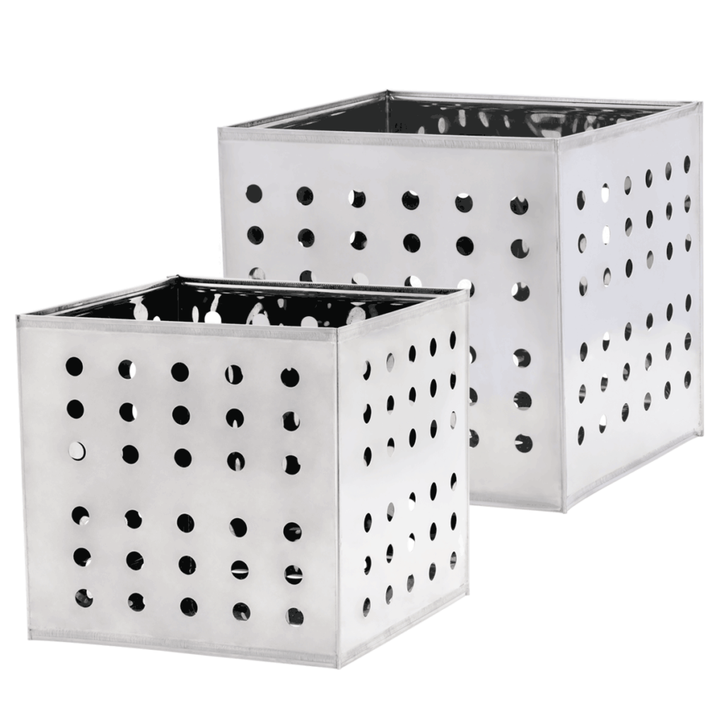 Perforated Stainless Steel Baskets