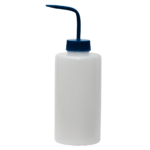 Wash Bottle with Integral Cap