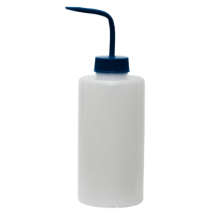Wash Bottle with Integral Cap
