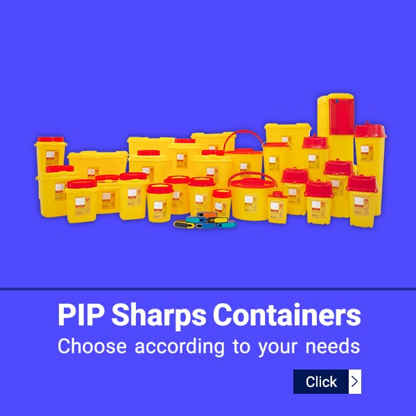 Sharps container banner mobile